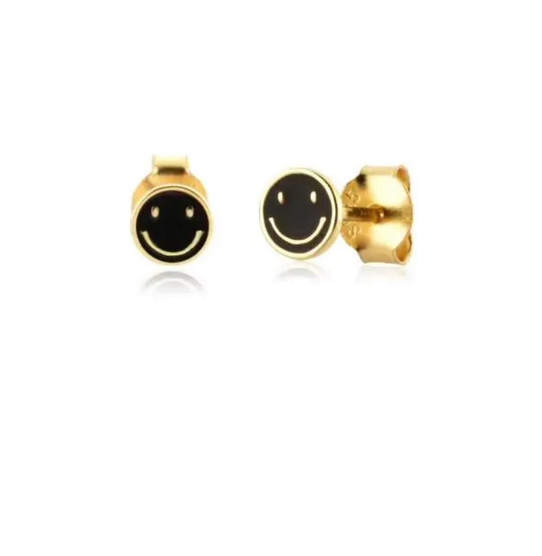 Smiley Face Stud Earrings