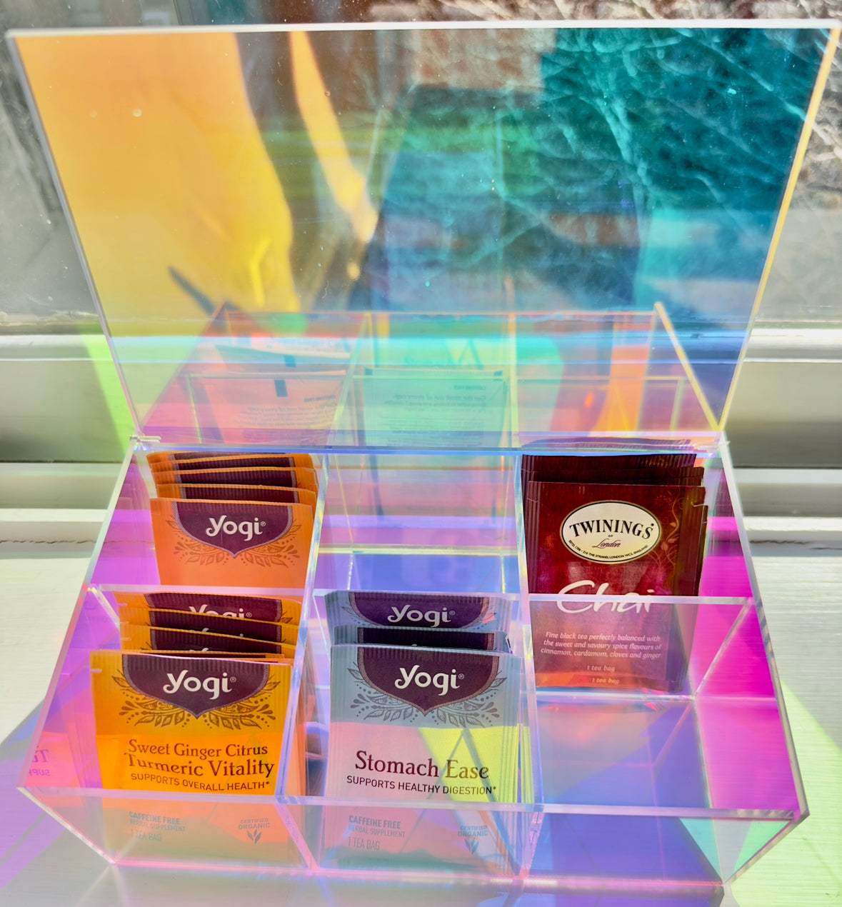 Iridescent Tea Box